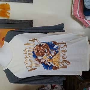 Disney Beauty and the Beast Sleep Shirt